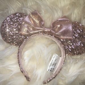 Rose Gold Disney Minnie Mouse Ears